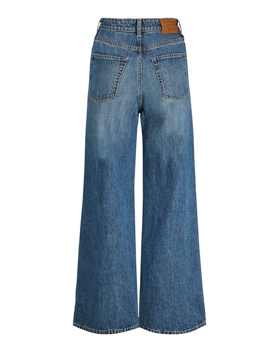 Tokyo Wide HW R282 Jeans - Medium Blue Denim 